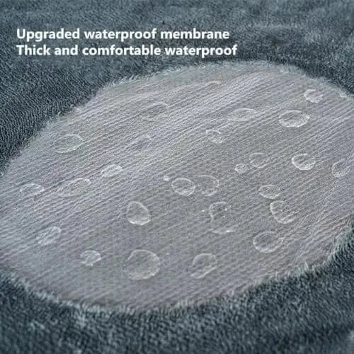 Waterproof Plush Throw Blanket — Reversible Protection for Sofa, Bed, and Furniture