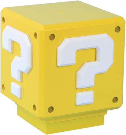 Super Mario Mini Question Block Lamp with Sound