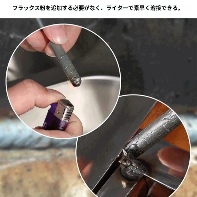 Adjustable Temperature Soldering Iron Kit (3 Rods per Pack)