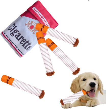 Cigarette Dog Chew Toy (3-Piece Set)
