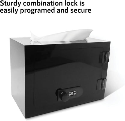 Hidden Safe Tissue Box — Discreet Storage with Dual Compartments