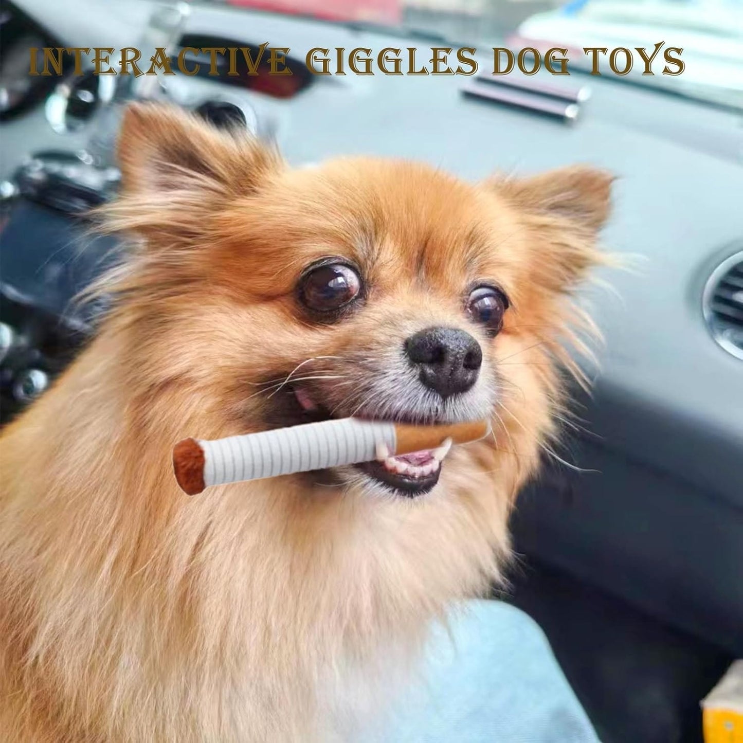 Cigarette Dog Chew Toy (3-Piece Set)
