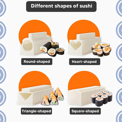 Sushi Making Set — Beginner-Friendly Sushi Shapes Kit