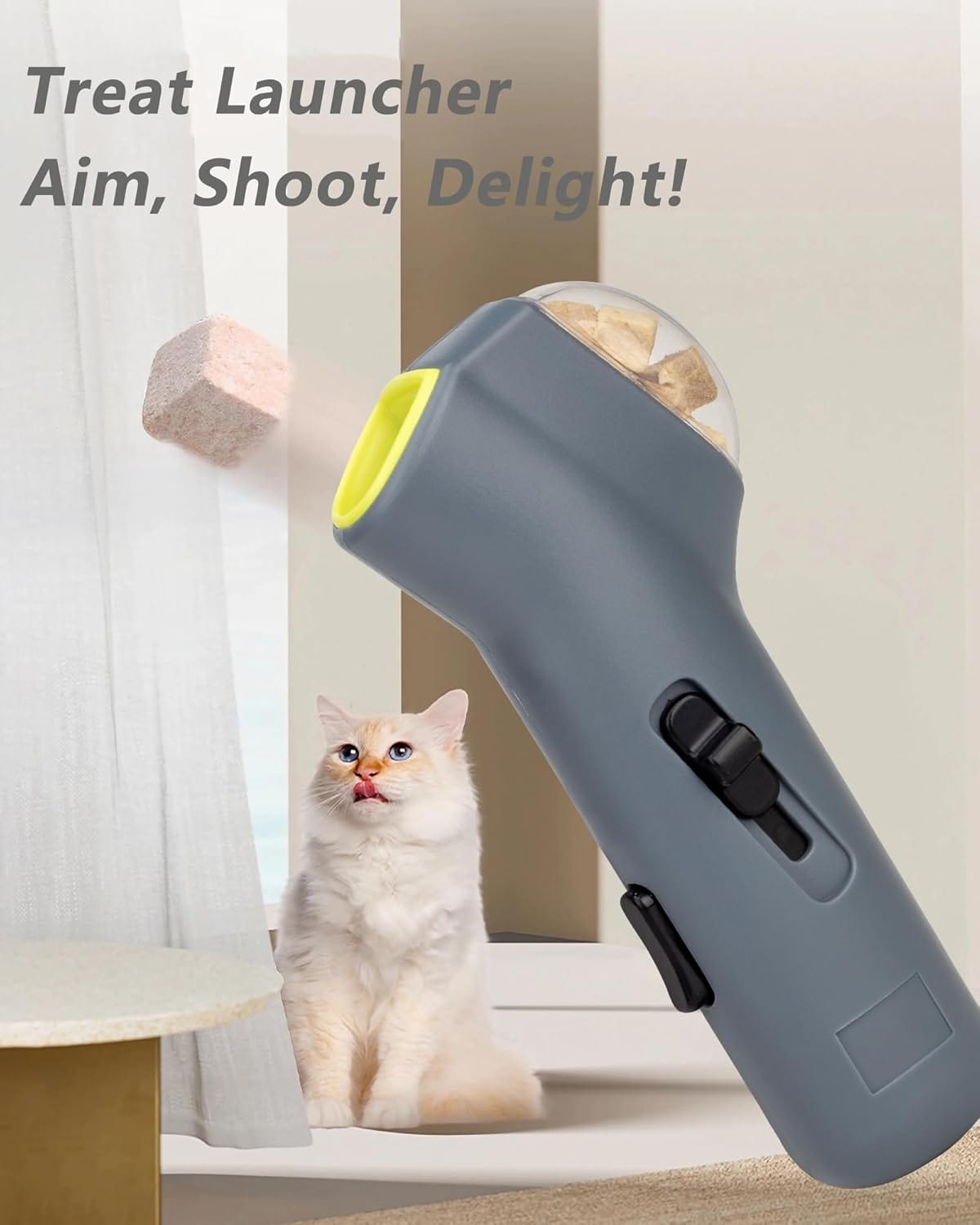 Automatic Dog Treat Launcher
