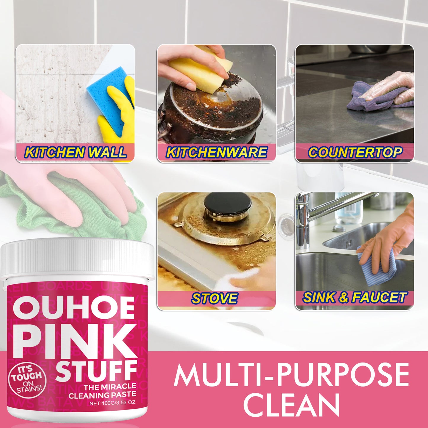 Pink Stuff Miracle Cleaning Paste