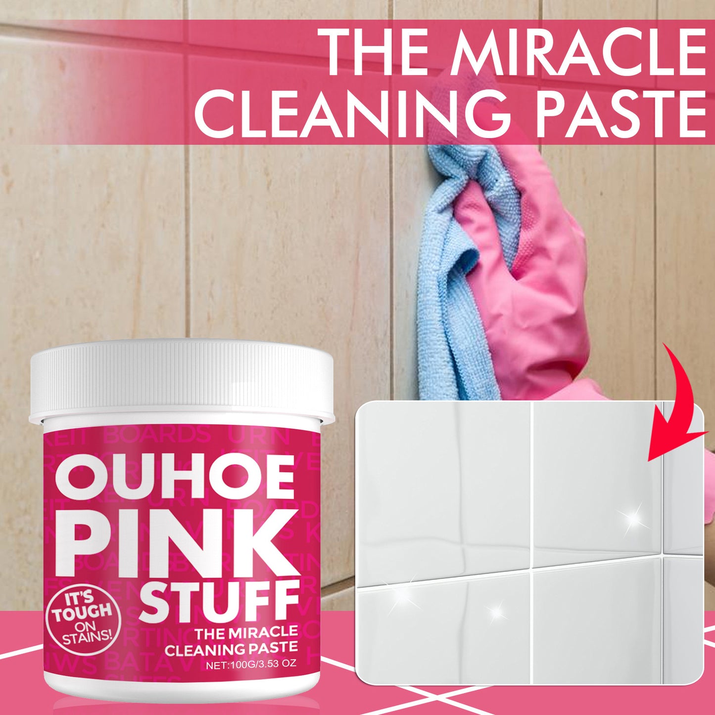 Pink Stuff Miracle Cleaning Paste